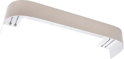 Карниз для штор LEGRAND Матэ 7см с/п 2.4м 2р / 58146421 (трюфель)