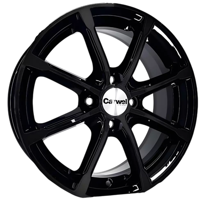 Литой диск Carwel Бета 15x6" 4x100мм DIA 54.1мм ET 46мм BK