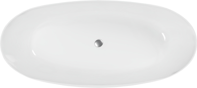 Ванна из искусственного камня Canterno Толедо 1700 (белый глянцевый)