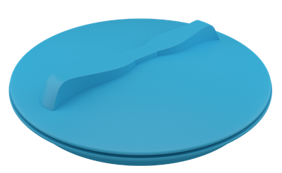 Крышка для бака пластикового Polimer-Group 350мм / AT1913 (синий)