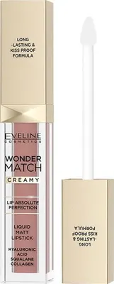Жидкая помада для губ Eveline Cosmetics Wonder match тон 04 (6.8мл)