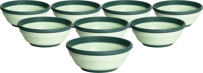 Складная миска Berossi Compact / ИК 22262000 (8шт, чайное дерево)