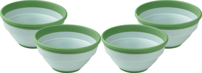 Складная миска Berossi Compact / ИК 22362000 (4шт, чайное дерево)