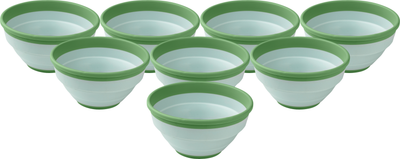 Складная миска Berossi Compact / ИК 22362000 (8шт, чайное дерево)