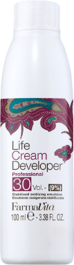 Крем для окисления краски Farmavita Life 30 vol. 9% (100мл)