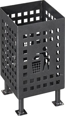 Урна уличная Комплект-Агро Сити KA8093 (24л, темно-серый)