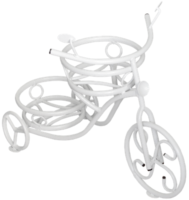 Стойка для цветов Комплект-Агро Велосипед KA6211W (белый)