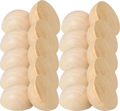 Набор заготовок для творчества Брестская Фабрика Сувениров Полусфера / h-ball30_x20 (20шт)