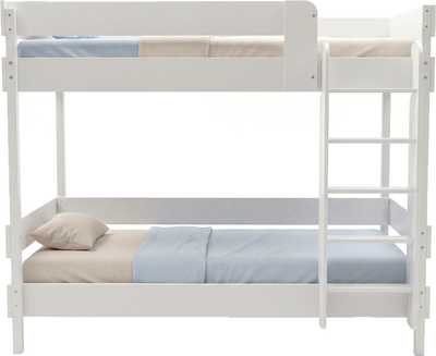 Двухъярусная кровать детская Мебель детям Севилья-Люкс 90x190 СЛ-190-Б (белый)