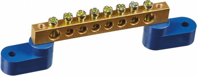 Шина нулевая Онлайт OBB-M69-8C2-B / 90728