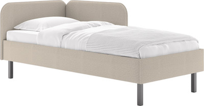 Односпальная кровать Mio Tesoro Юта 90x200 (багама бежевый)