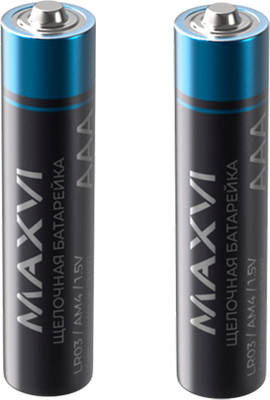 Комплект батареек Maxvi MBLR03CF2 Comfort AAA Alkaline (2шт)