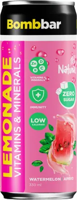 Энергетический напиток Bombbar Vitamins & Minerals Арбуз (12x330мл)