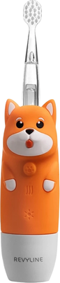 Детская звуковая зубная щетка Revyline RL 025 Baby Dog / 8618 (оранжевый)