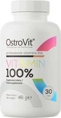 Витаминно-минеральный комплекс OstroVit Vit&Min (30 таблеток)