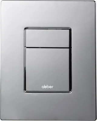Кнопка для инсталляции Abber AC0123 (хром глянцевый)