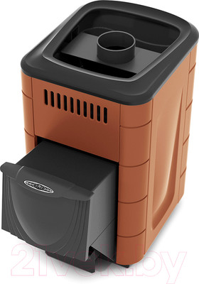 Печь-каменка ТМФ Компакт 2017 Inox (терракота, ДА)