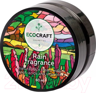Крем для лица EcoCraft Аромат дождя с витаминами и АНА-кислотами (60мл)