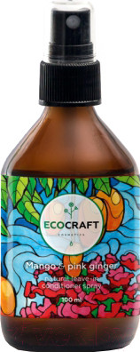 Спрей для волос EcoCraft Манго и розовый имбирь несмываемый (100мл)