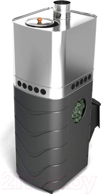 Печь-каменка ТМФ Бирюса 2013 Carbon (антрацит, ДА, ЗК)