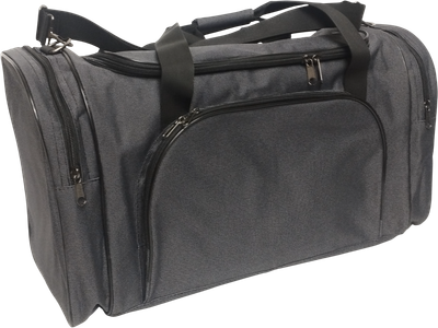 Сумка дорожная No Brand 240-1 (тутон серо-черный)
