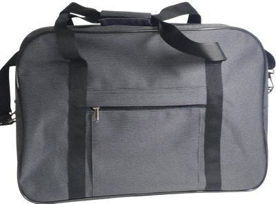 Сумка дорожная No Brand 259-1 (тутон серо-черный)
