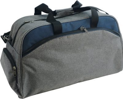 Сумка дорожная No Brand 318-1 (серый/синий)