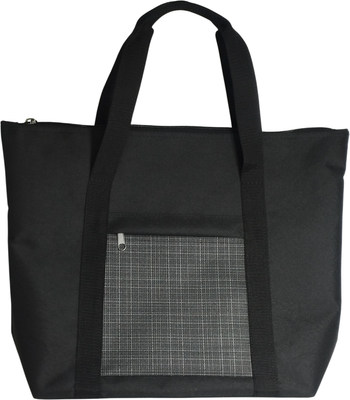 Сумка хозяйственная No Brand 204 (черный/серый)