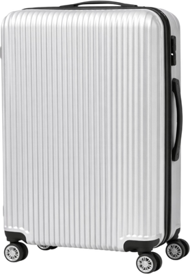 Чемодан на колесах Homa CHMD-M-SL (серебристый, M)