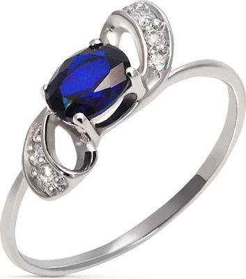 Кольцо из белого золота Кристалл CI09800226773 (р.17)