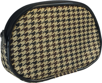 Косметичка No Brand 322-5 (бежевый/коричневый/черный)