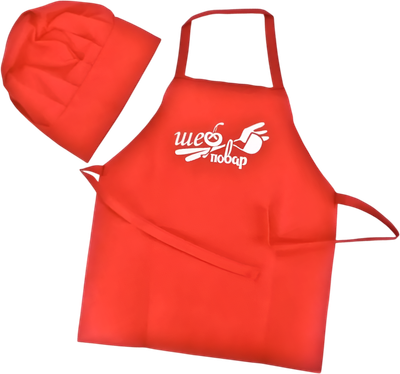 Костюм повара детский Leader Toys Шеф-повар / 73817 (красный)