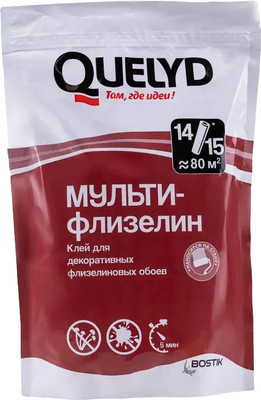 Клей для обоев Quelyd Мульти-Флизелин (450г)