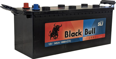 Автомобильный аккумулятор BLACK BULL Евро 1000A / 6СТ-145АЗ (145 А/ч)