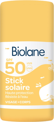 Стик солнцезащитный Biolane Expert Sun Stick для детей SPF50 (20мл)