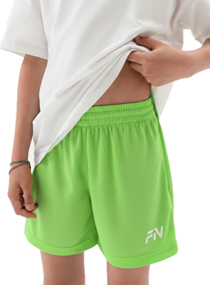 Шорты спортивные детские FN Stride Kid / KFN4262003-340 (р. 150, салатовый)