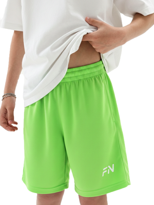Шорты спортивные детские FN Bounce Kid / KFN4272001-340 (р. 150, салатовый)