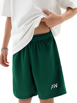 Шорты спортивные детские FN Bounce Kid / KFN4272001-354 (р. 130, зеленый)