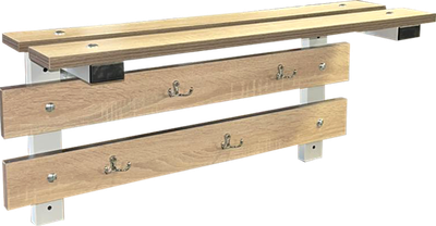 Вешалка для одежды Поставымебель  ВЕШ-10Мет (дуб сонома)