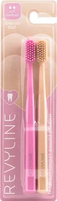 Набор зубных щеток Revyline SM6000 Duo 8718 (2шт, Crocus/Cocoon)