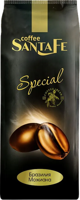 Кофе в зернах Santa Fe Бразилия Можиана Арабика 100% (1кг)