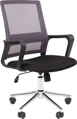 Кресло офисное Chairman 606 TW  (серый хром)