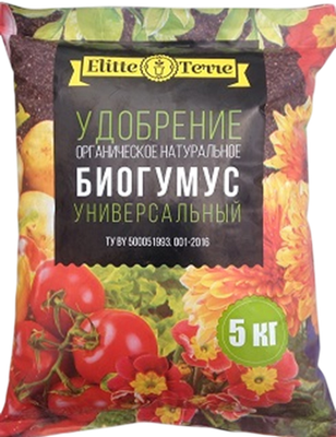 Удобрение Elitte Terre Биогумус универсальный (5кг)