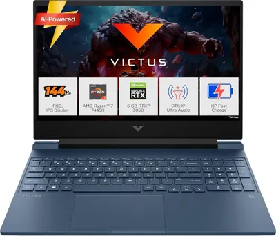 Игровой ноутбук HP Victus 15-fb3134AX Performance Blue Windows 11 Home (BV3A8PA)