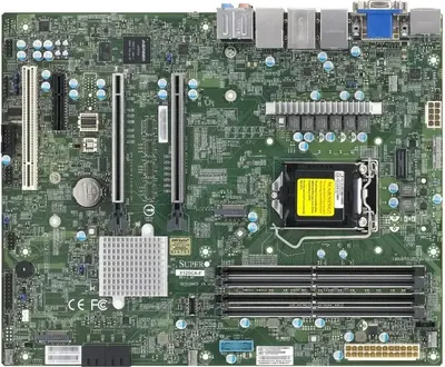 Материнская плата Supermicro MBD-X12SCA-F-B