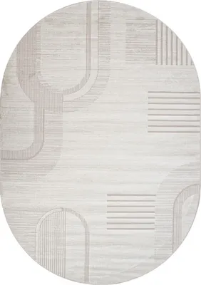 Ковер Merinos Dios F437-OVAL-CREAM (2.4x3.4)