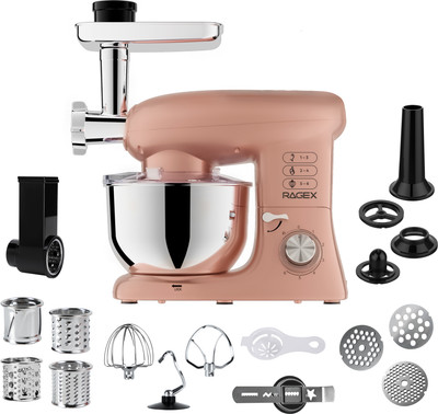 Кухонный комбайн RAGEX R117-637 (пыльно-розовый)