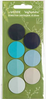 Стикеры канцелярские deVente SigNature / 2011519 (7цв)