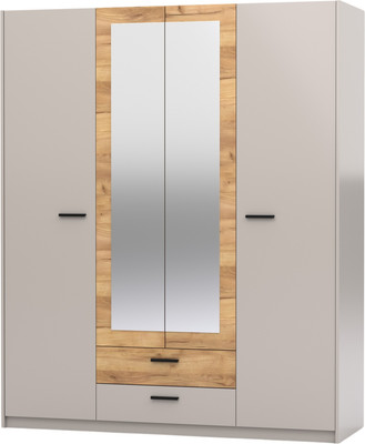 Шкаф Кастанье Агата-4 (кашемир/дуб крафт)