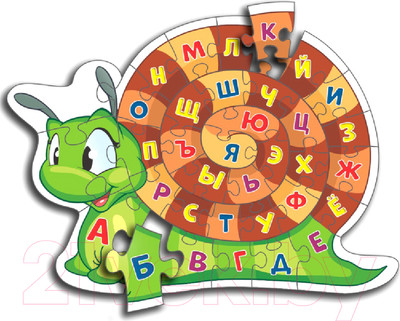 Пазл Topgame Умная улитка / 01494 (35эл)